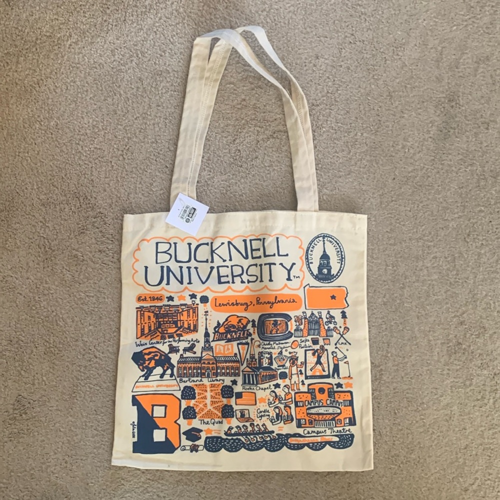 Bucknell Campus Store Tote Bag - New Never Used